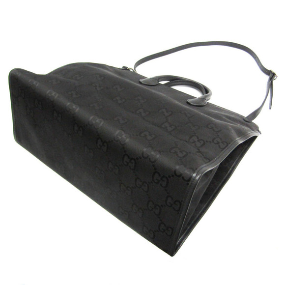 GUCCI Black Leather Shoulder Bag - Picture 2 of 14